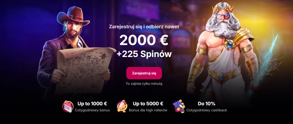 Sekcja bonusów NV Casino
