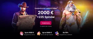 Sekcja bonusów NV Casino